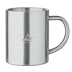 Util Recycled Stainless Steel Mug 260ml - Engraved