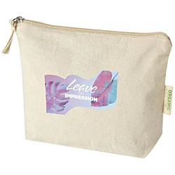 Odisha Organic Cotton Toiletry Bag - Natural - Digital Print