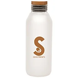 Soren Frosted Glass Bottle 570ml - Printed
