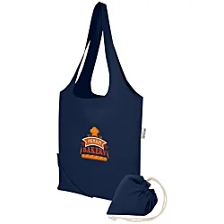Madras Recycled Foldable Tote - Colours - Digital Print