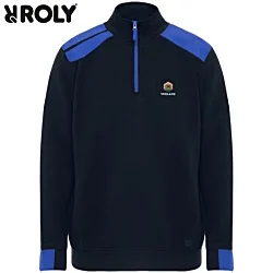Maverick Men's Half Zip Sweater - Digital Print