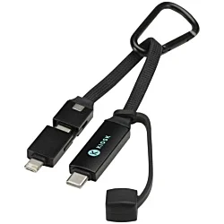 Algieba Charging Cable with Carabiner - Printed