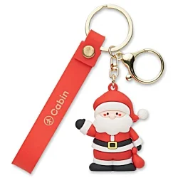 Santa Charm Keyring