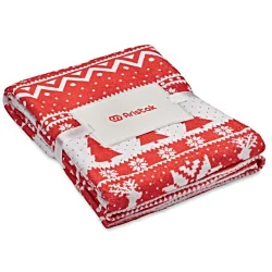 Tosti Christmas Fleece Blanket - Printed