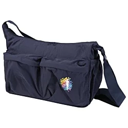 Calli Recycled Laptop Messenger Bag - Digital Print