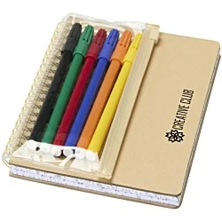 Squiggle Colour In Notebook & Marker Set