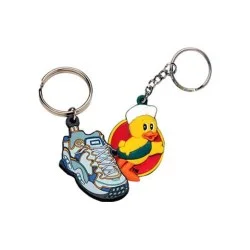 2D PVC Keyring - Bespoke Shape