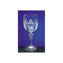 Flamenco Crystal Panel Goblet