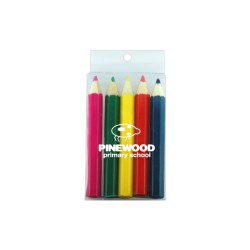 Promo Mini Colouring Pencils - 5 Pack
