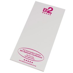Slimline 50 Sheet Notepad - Printed