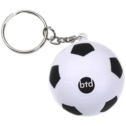 Stress Football Keyring - Printed