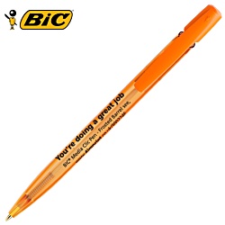 BIC® Media Clic Pen - Frosted Barrel