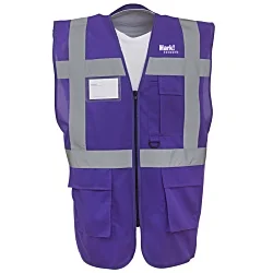 Hi Vis Executive Vest - Printed