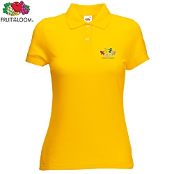 Fruit of The Loom Women's Value Polo - Embroidered