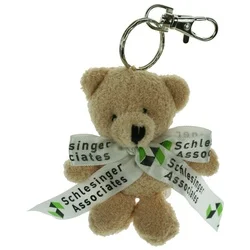 Toby Bear Keyring with Bow