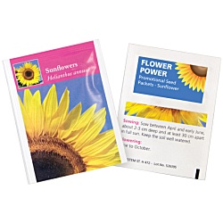 Promotional Seed Packets - Sunflowers