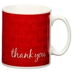 Cambridge Mug - Thank You Design