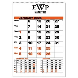 Date Finder Wall Calendar