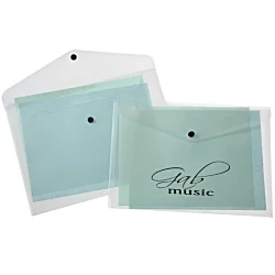 Popper Wallet - Clear