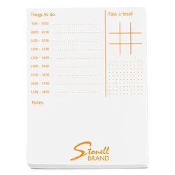 A5 25 Sheet Notepad - Take A Break Design