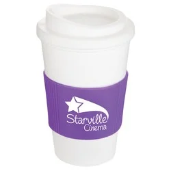 Americano Travel Mug - White with Grip