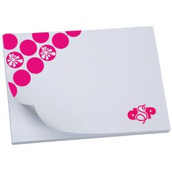 A7 Sticky Notes - Polka Dot Design