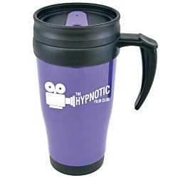 Colour Tab Promotional Travel Mug