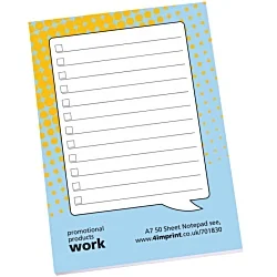 A7 50 Sheet Notepad - Digital Print