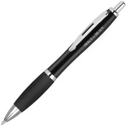 Contour Metal Pen - Black Grip - Engraved