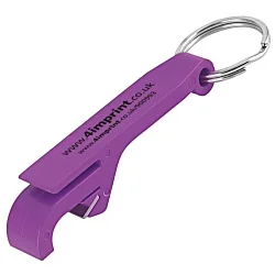 Bravo Bottle Opener Keyring - Printed