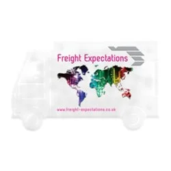 Lorry Shaped Mint Cards - Digital Print