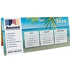 Quad Desk Calendar