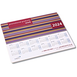 Brite-Mat Mousemat - Stripes Calendar Design