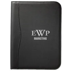 A4 Ebony Zipped Conference Folder