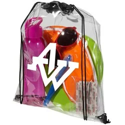 Lancaster Clear Drawstring Bag