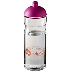 Base Sports Bottle - Domed Lid - Clear