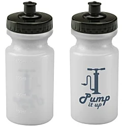 500ml Viz Cycle Bottle - Clear - Push Pull Cap