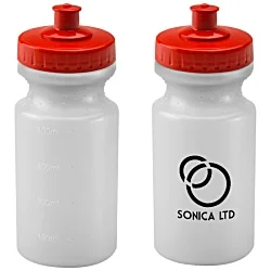 500ml Viz Sports Bottle - Clear - Push Pull Cap - 3 Day