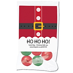 Christmas Chocolate Balls - Santa Design