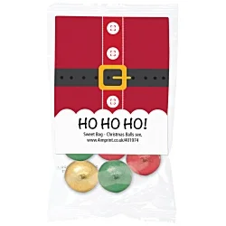 Christmas Chocolate Balls - Santa Design