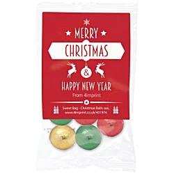 Christmas Chocolate Balls - Xmas Design