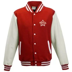 AWDis Kid's Varsity Jacket - Printed