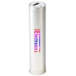 Cylinder Power Bank Charger - 2600mAh - Digital Print