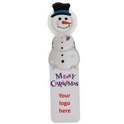 Christmas Bug Bookmark - Snowman