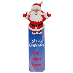 Christmas Bug Bookmark - Father Christmas