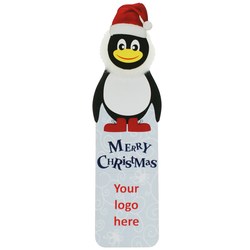 Christmas Bug Bookmark - Penguin