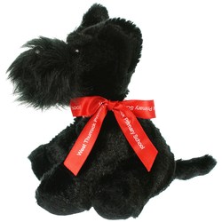 Scottish Terrier with Bow