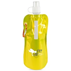 400ml Fold Up Drinks Bottle - Metallic - 3 Day