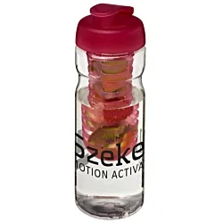 Base Sports Bottle - Flip Lid with Fruit Infuser - Printed