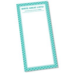 Slimline 50 Sheet Notepad - Deco Design